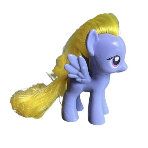 MLP My Little Pony LILY BLOSSOM G4 Figure Yellow Brushable Hair - Picture 2 of 7